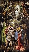 El Greco The Baptism of Christ oil painting
